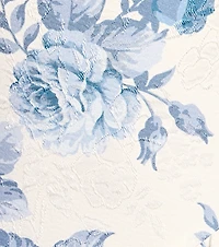 Jill Floral Jacquard A-Line Mini Dress