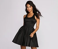 Abbi Taffeta Formal Dress