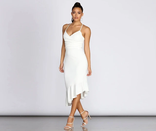 Aerie Tank Asymmetric Midi Dress at Hamilton Place in Chattanooga, TN