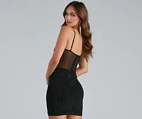 Dawn Formal Heatstone Corset Dress