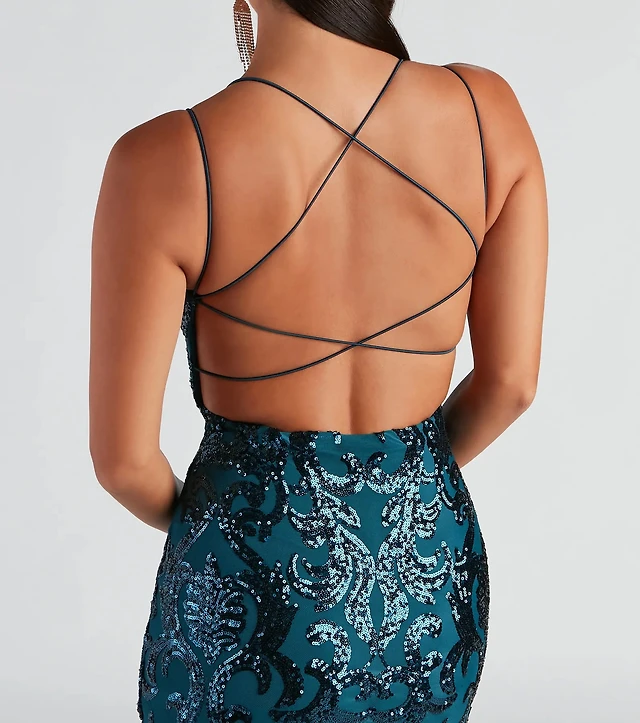 Lorenart Es Karina Cross Back Cocktail Dress Karina Formal Sequin Cross-Back Mini Dress Windsor Lorenart Es Karina Cross Back Cocktail Dress Karina Formal Sequin Cross-Back Mini Dress Windsor