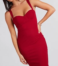 Ramona Formal High-Low Ruffled Mermaid Dress