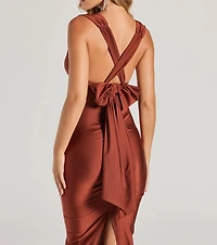 Valerie Convertible Bodycon Midi Formal Dress