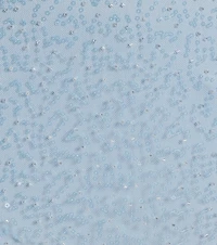 Kiara Sequin Beaded Off-The-Shoulder Mini Dress