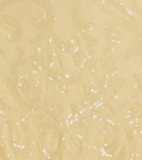 Adalynn Lace-Up Sequin Bodycon Mini Dress