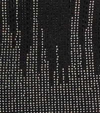 Mylah Rhinestone Mesh One-Shoulder Mini Dress