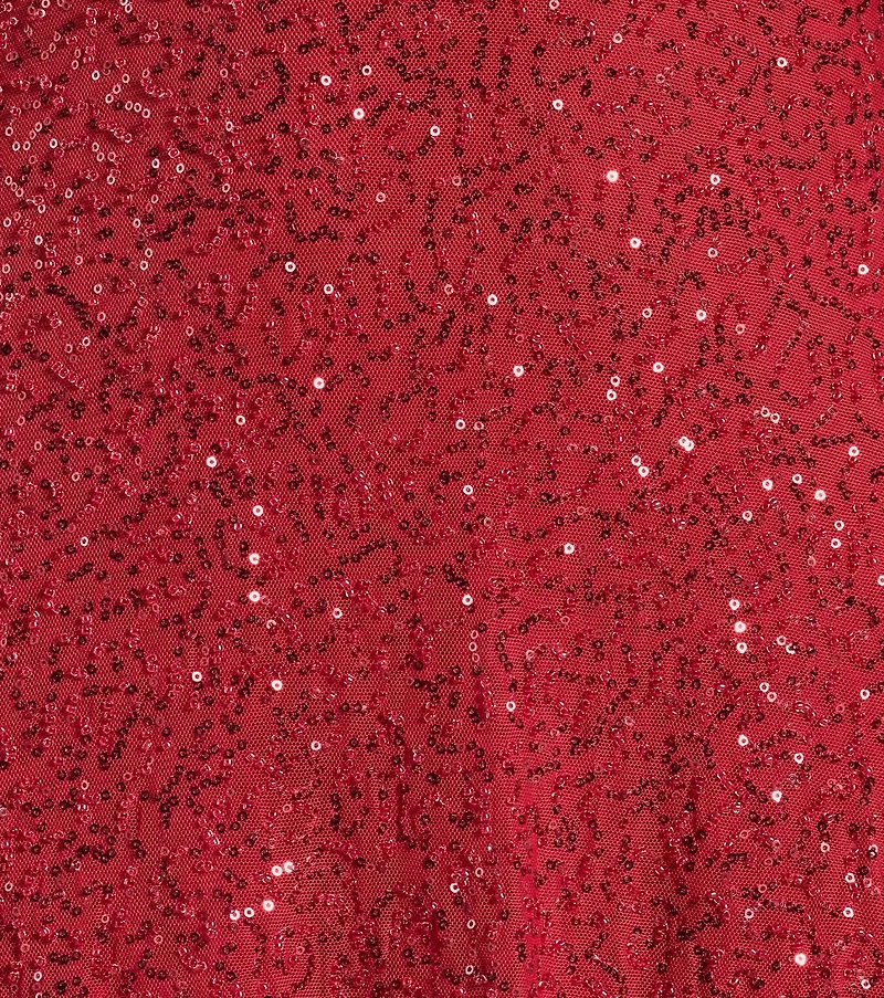 Kristine Beaded Sequin Strappy Back Skater Dress