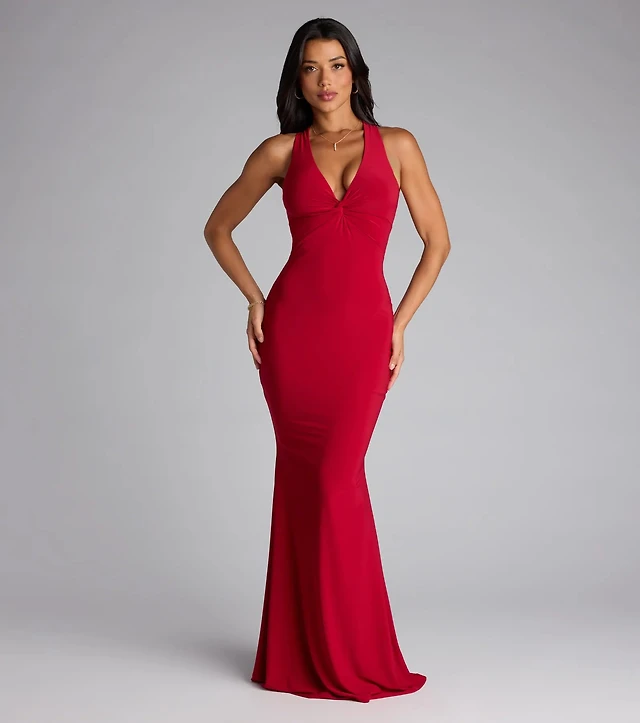 Windsor Juliane Strappy Back Mermaid Formal Dress | MainPlace Mall