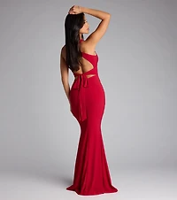 Juliane Strappy Back Mermaid Formal Dress