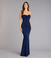 Jessica Strapless Mermaid Formal Dress