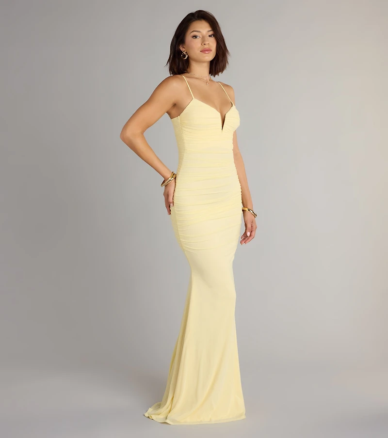 Corrie Mesh Mermaid Formal Dress