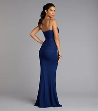 Corrie Mesh Mermaid Formal Dress