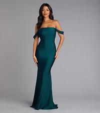 Maylah Off-The-Shoulder Mermaid Dress