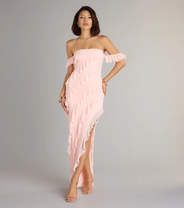 black silk midi slip dress Midi Slip Dress