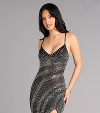 Eliana Rhinestone Mermaid Formal Dress