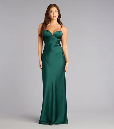 Winnie Satin Formal Dress