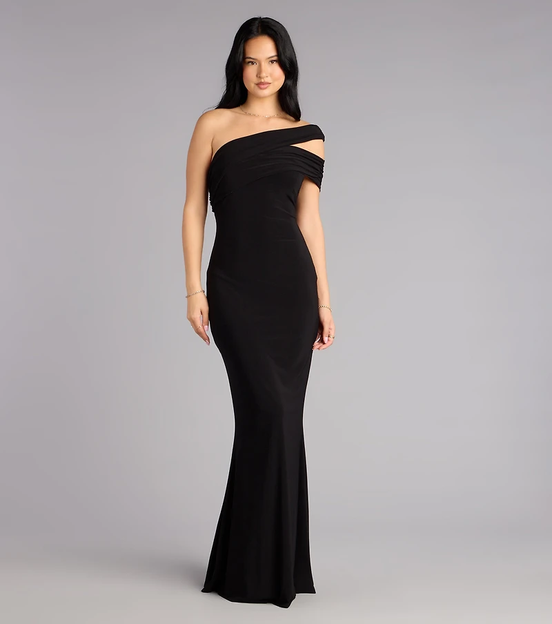 Lilliane One-Shoulder Mermaid Formal Dress