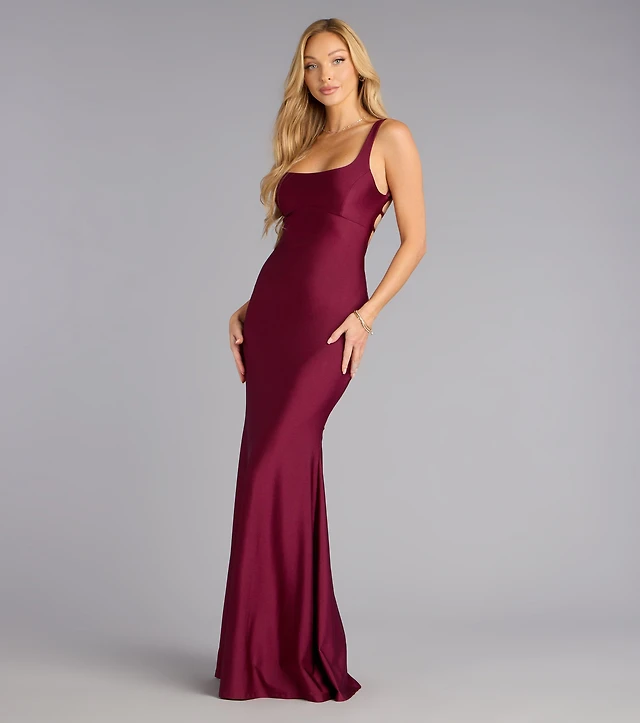 knee length dresses for ladies GABRIELLA Sweetheart Neckline Tulle Ball Gown School Formal & Prom Dre main image 0