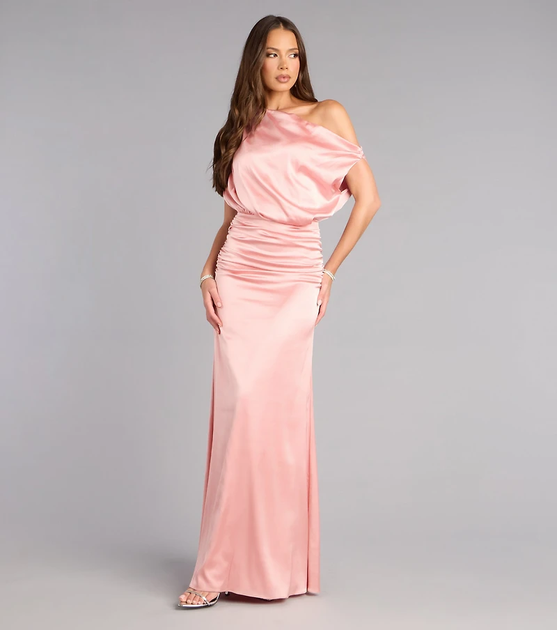Cassandra Off-Shoulder Formal Dress