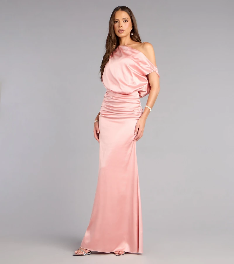 Cassandra Off-Shoulder Formal Dress