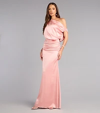 Cassandra Off-Shoulder Formal Dress