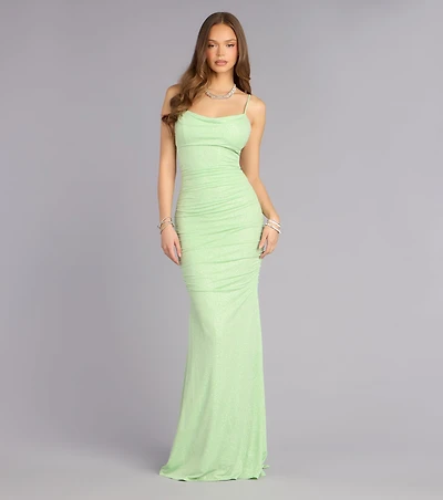 Matilda Glitter Mermaid Formal Dress