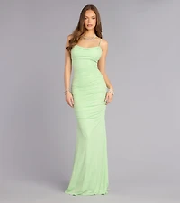 Matilda Glitter Mermaid Formal Dress