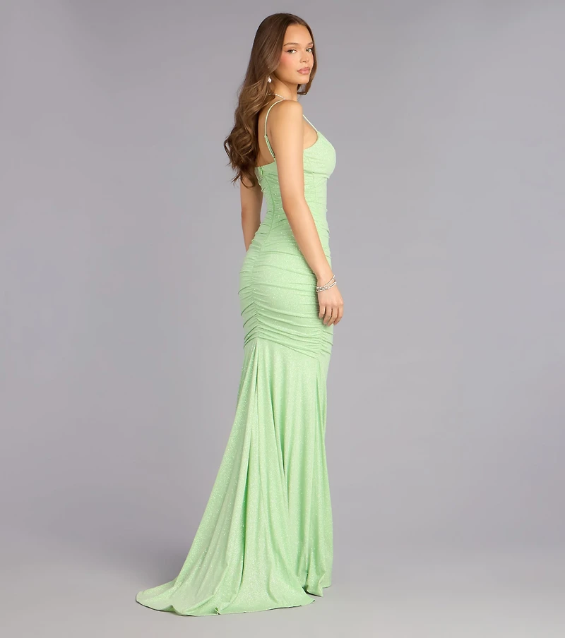 Matilda Glitter Mermaid Formal Dress