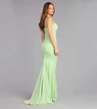 Matilda Glitter Mermaid Formal Dress