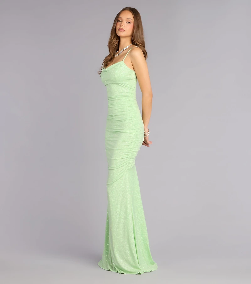 Matilda Glitter Mermaid Formal Dress