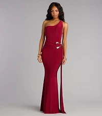 Marina One-Shoulder Mermaid Formal Dress