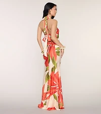 Maryanne Floral A-Line Formal Dress