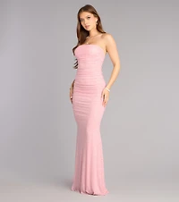 Meadow Rhinestone Glitter Formal Dress