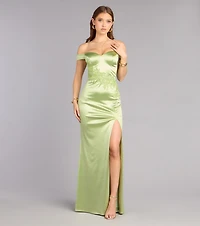 Stevie Off-The-Shoulder Formal Dress