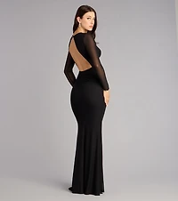 Shania Mesh Mermaid Formal Dress