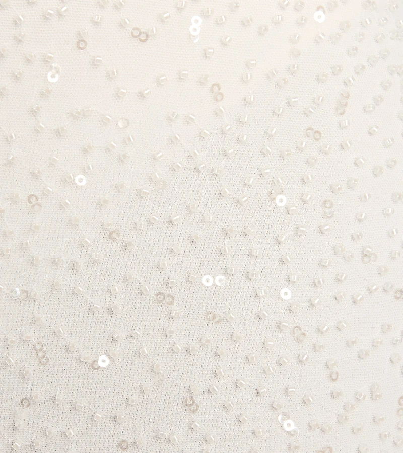 Camren Bead Lace-Up Mermaid Formal Dress