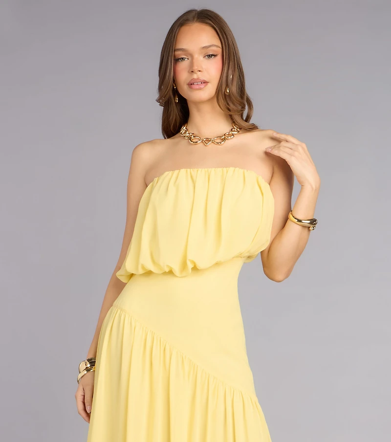 Kensley Chiffon A-Line Formal Dress