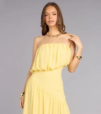 Kensley Chiffon A-Line Formal Dress