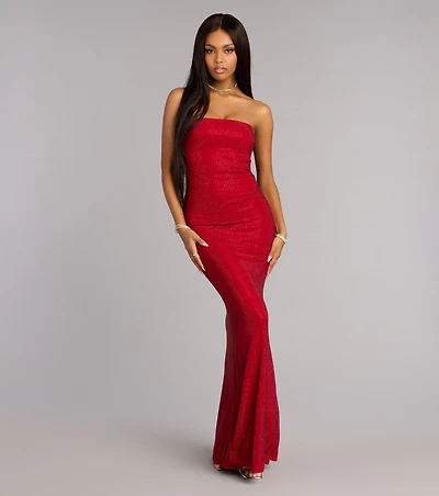 Janine Glitter Mermaid Formal Dress