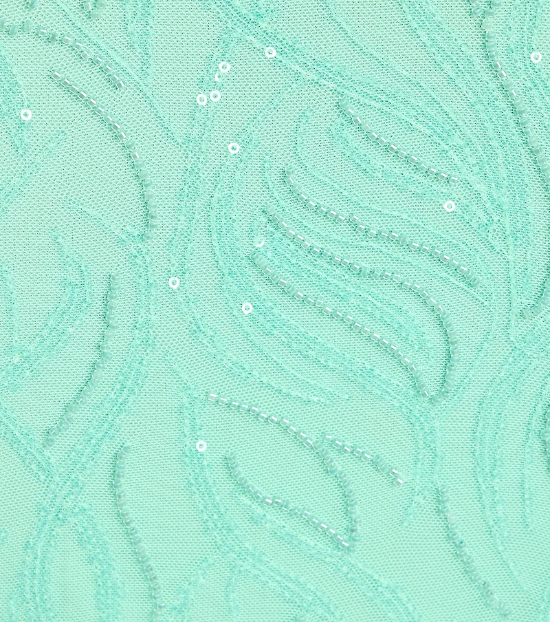 Clementine Sequin Bead Formal Dress