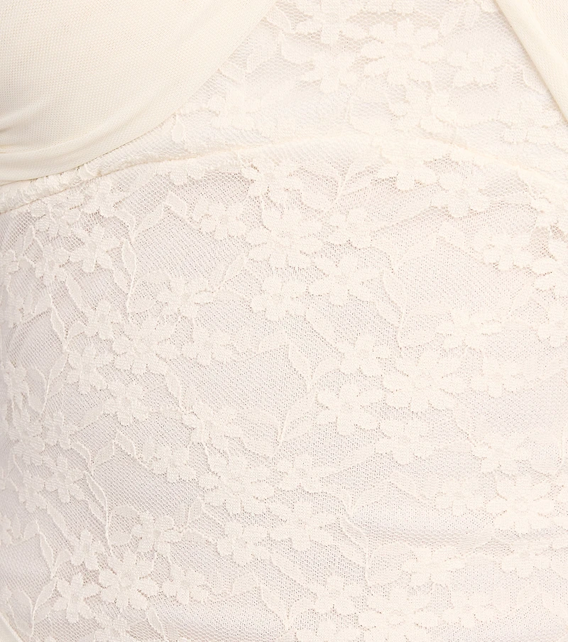 Giana Lace One-Shoulder Formal Dress