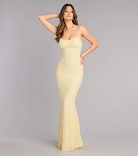 Sabrina Lace Mermaid Formal Dress