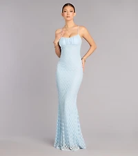 Sabrina Lace Mermaid Formal Dress