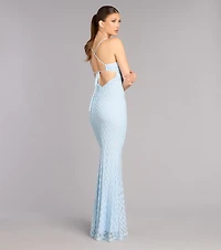 Sabrina Lace Mermaid Formal Dress