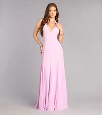 Maryanna Halter A-Line Formal Dress