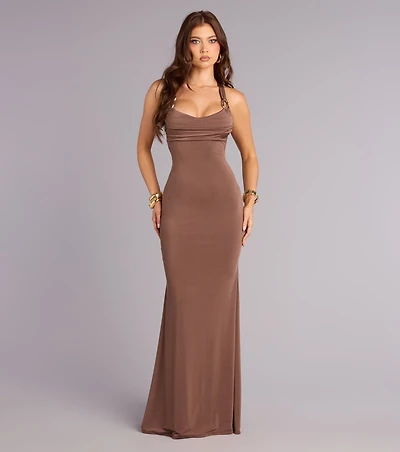Kylie Strappy Mermaid Formal Dress