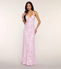 Jacqueline Open Back A-Line Formal Dress