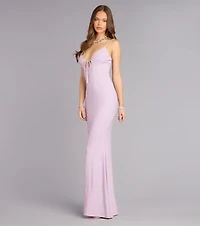 Mckensie Glitter Mermaid Formal Dress