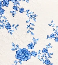 Kara Formal Floral High-Slit Mermaid Dress