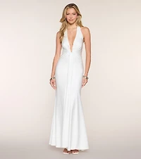 Camille Plunge Mermaid Formal Dress